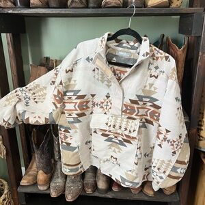 Blue B Aztec Pullover